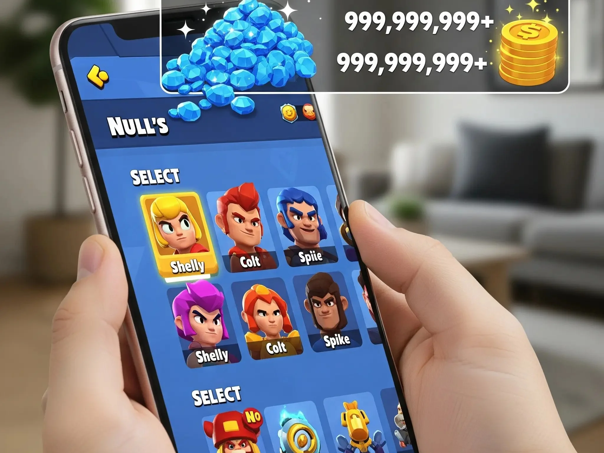 Unlimited Gems and Coins